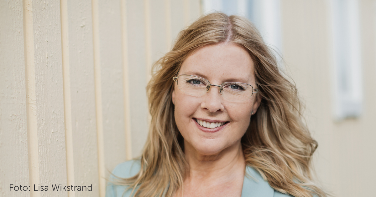 Författaren Caroline Säfstrand